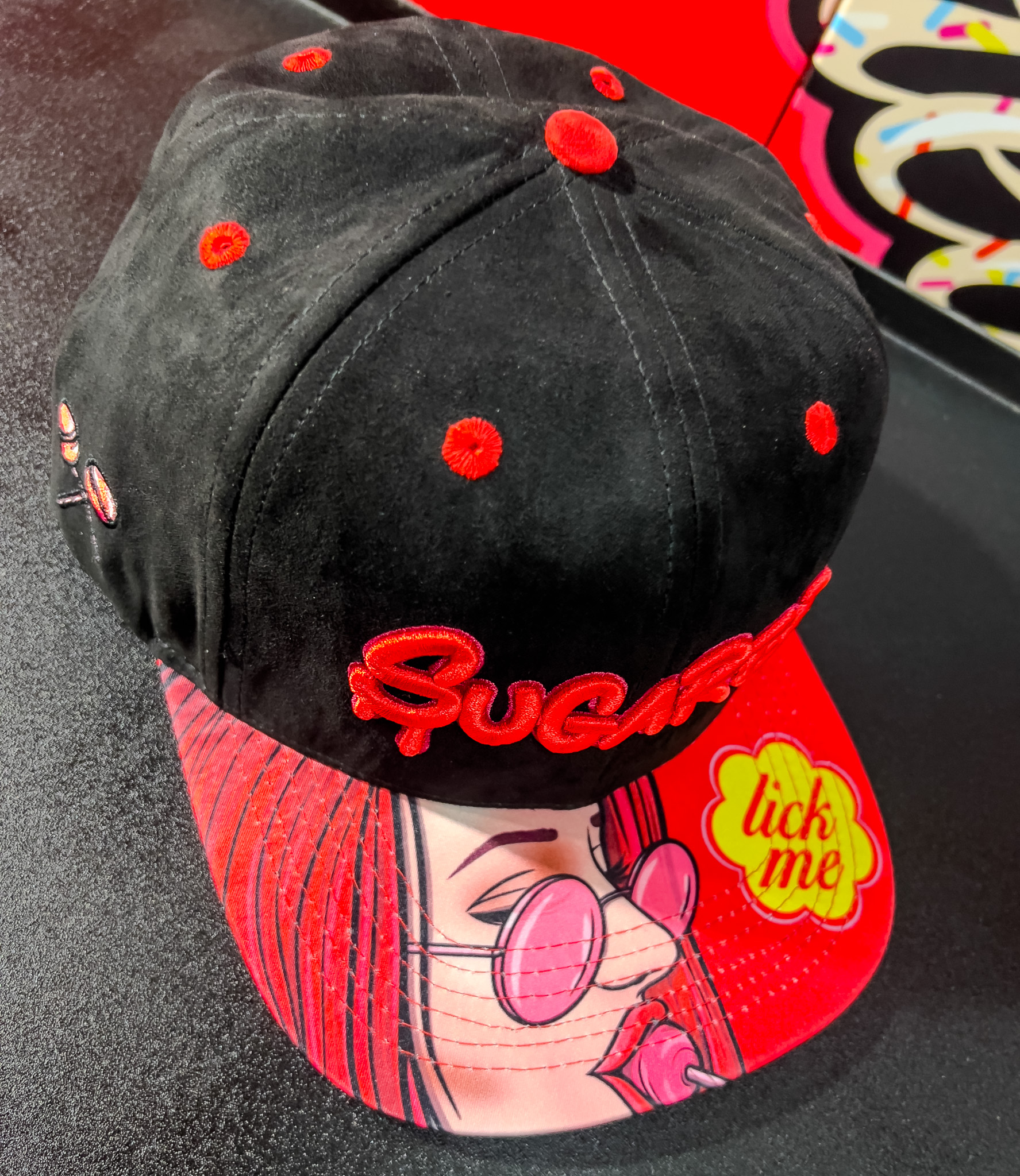 Lick Me  Snapback Cap